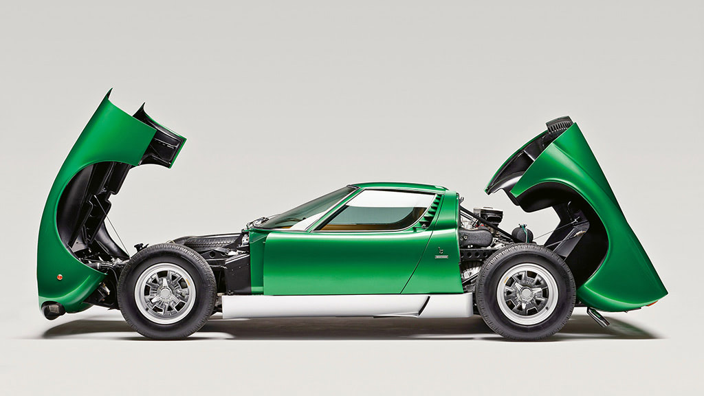 ランボルギーニ社が自らレストアした第一号車「ランボルギーニ