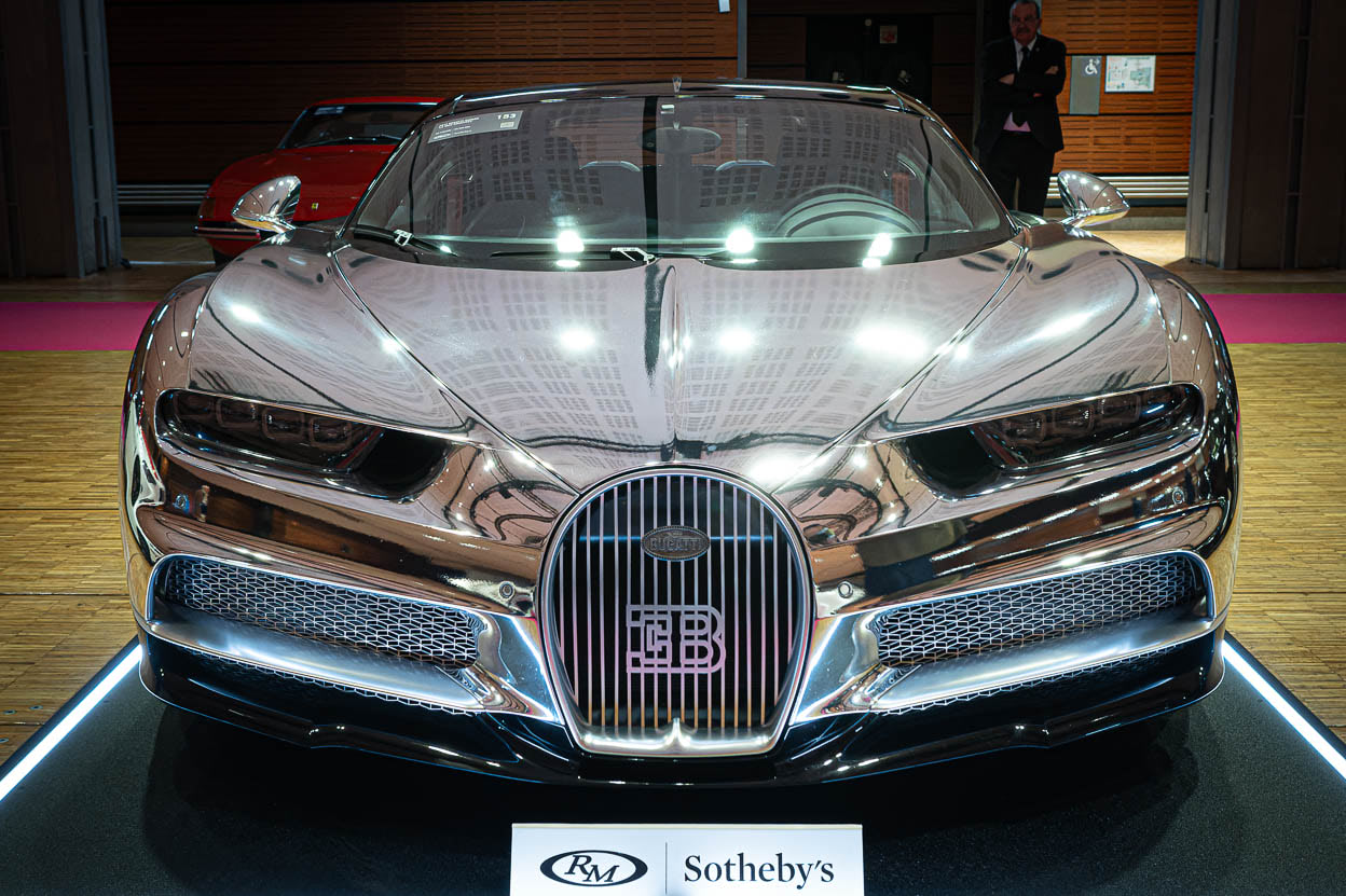 【希少品】daum ブガッティ スーパーカー、ハイパーカーがオークションに続々登場！「銀ピカ