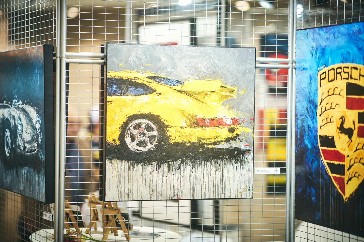 Neumeister thein 切り 絵 車 の作品 日産 NISSAN ブルーバード