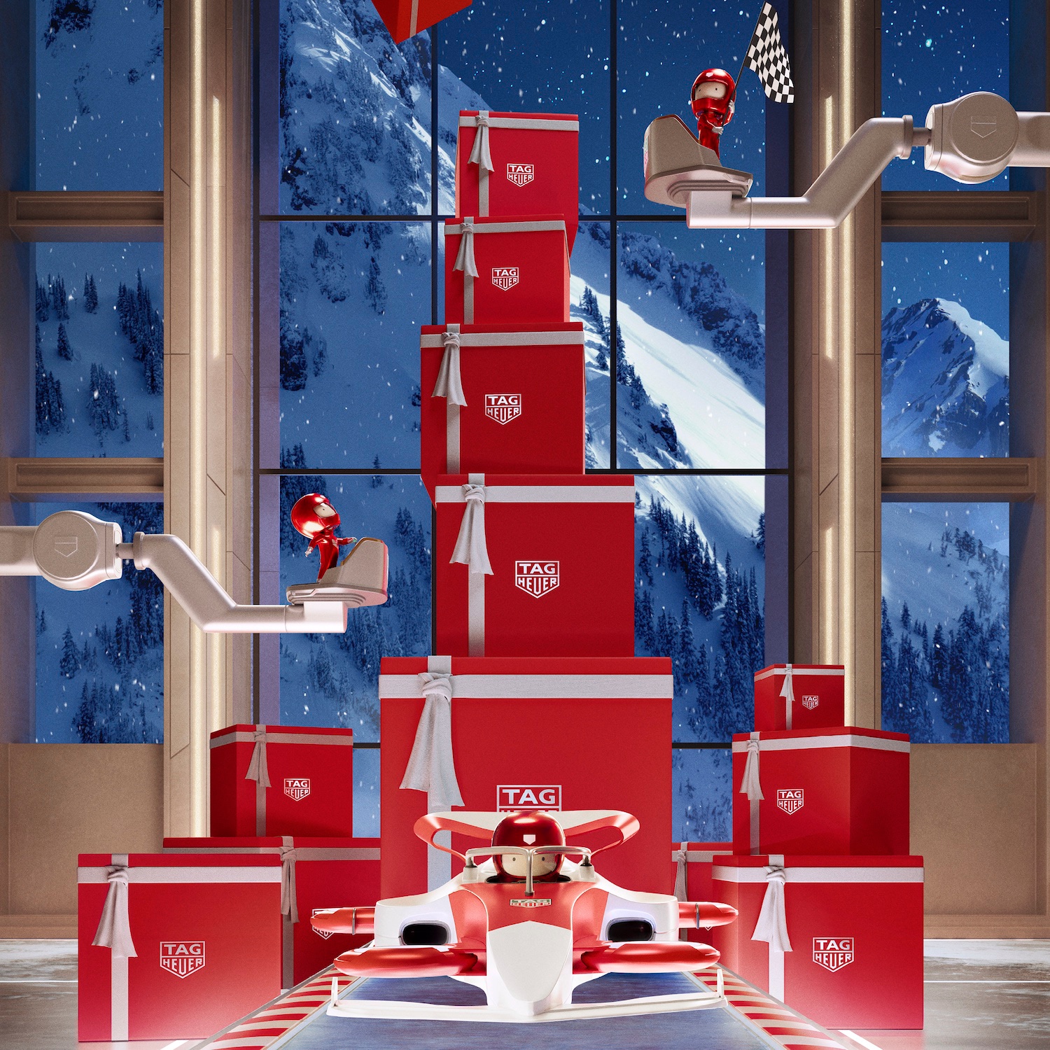 タグホイヤー】ノベルティ、キャンドル 新品】タグ・ホイヤー 非売品