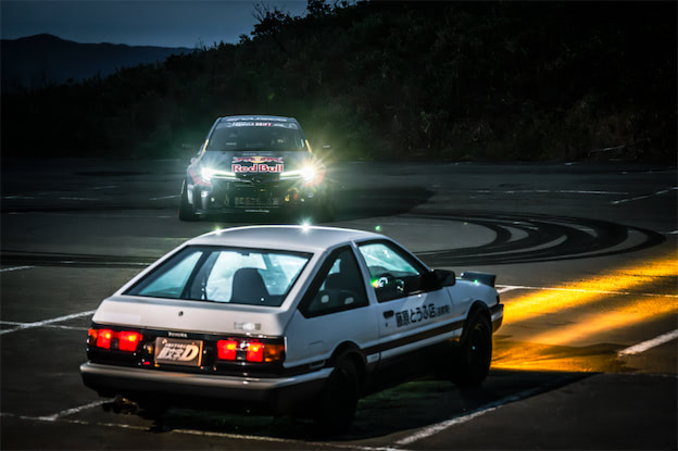 峠最速は誰だ!? WRCチャンピオンと『頭文字D』主人公が峠でバトル