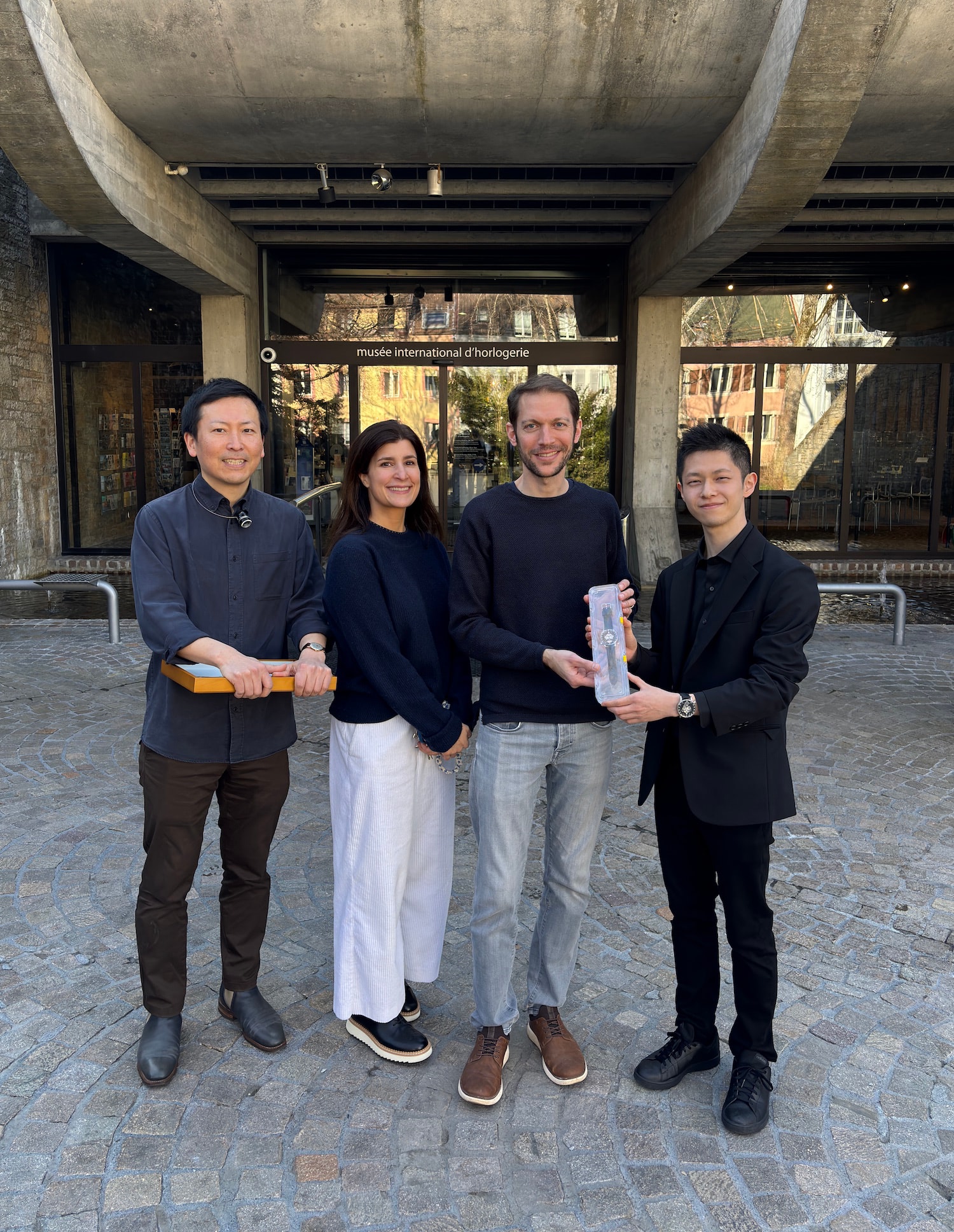 岡田 樂が制作した機械式メトロノーム「テンポ・ルバート」スイスの