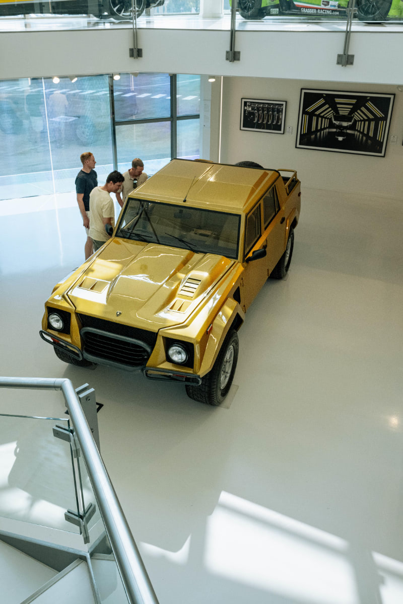 教材はカウンタック！｜ランボルギーニのクラシック部門「ポロストリコ