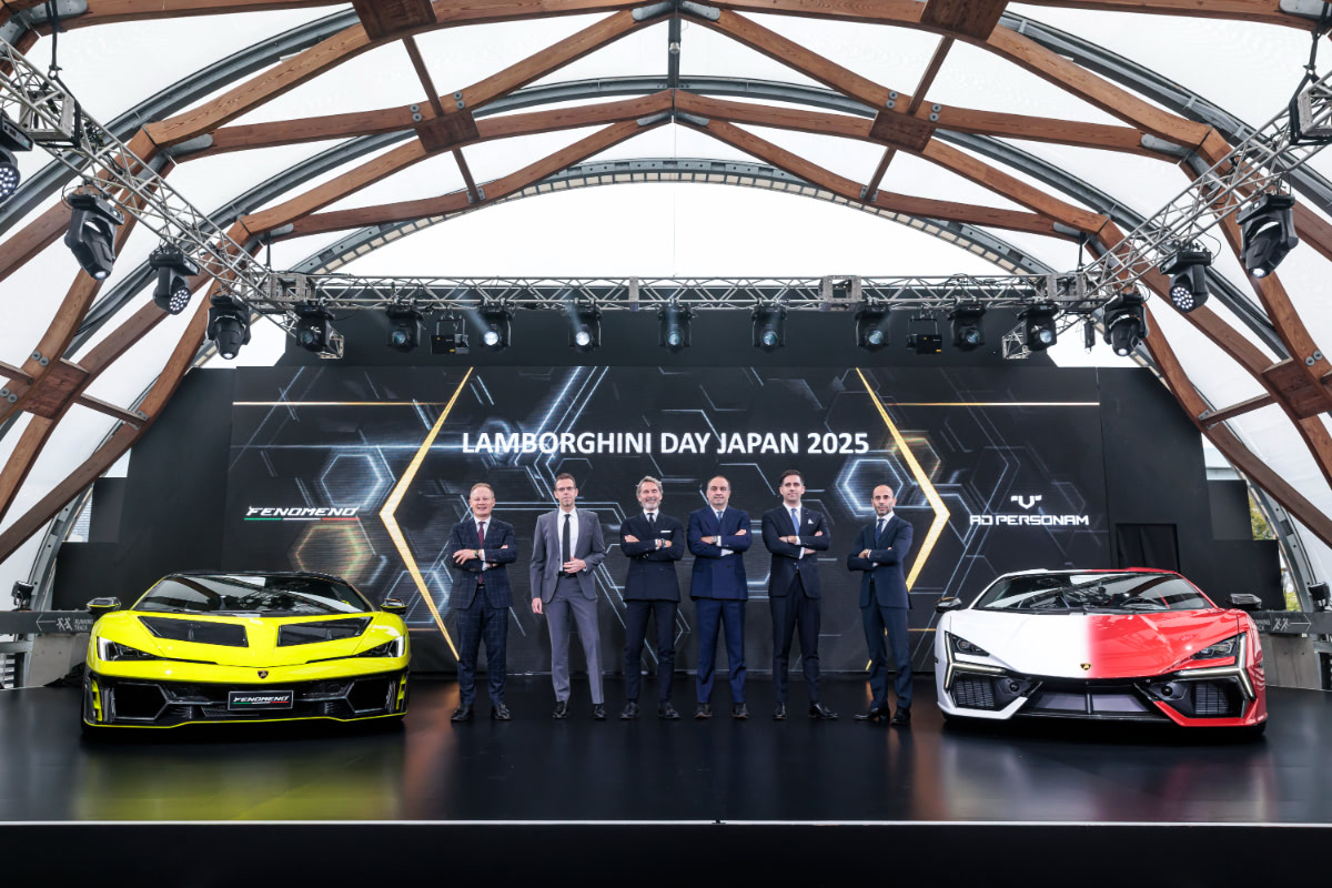 Lamborghini Day Japan 2025｜東京の街がランボルギーニ一色に