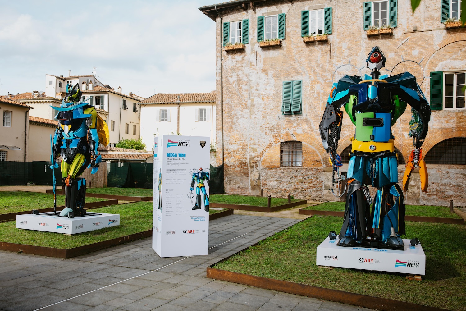 ランボルギーニのロボットが登場！？ ファクトリーで生まれた生産廃材