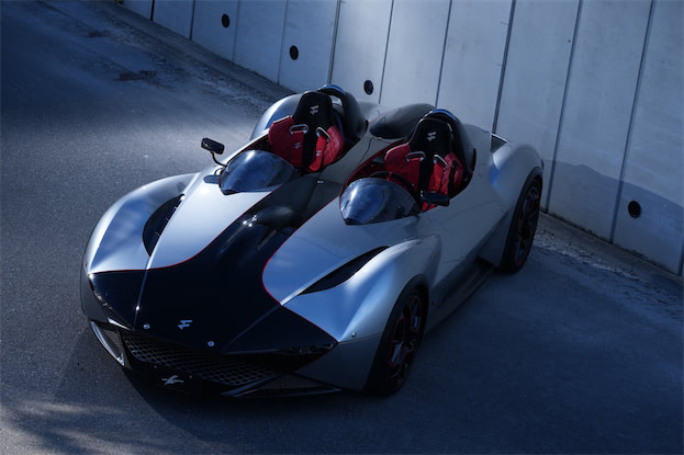 Ken Okuyama Cars、公道走行可能な水素燃料V12スポーツカー「F61H