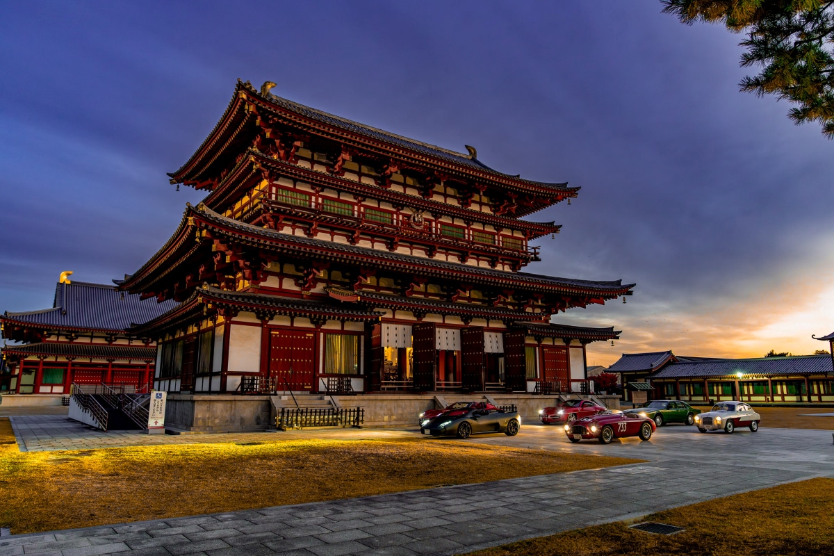 世界遺産薬師寺で開催「コンコルソ デレガンツァ ジャパン 2026」