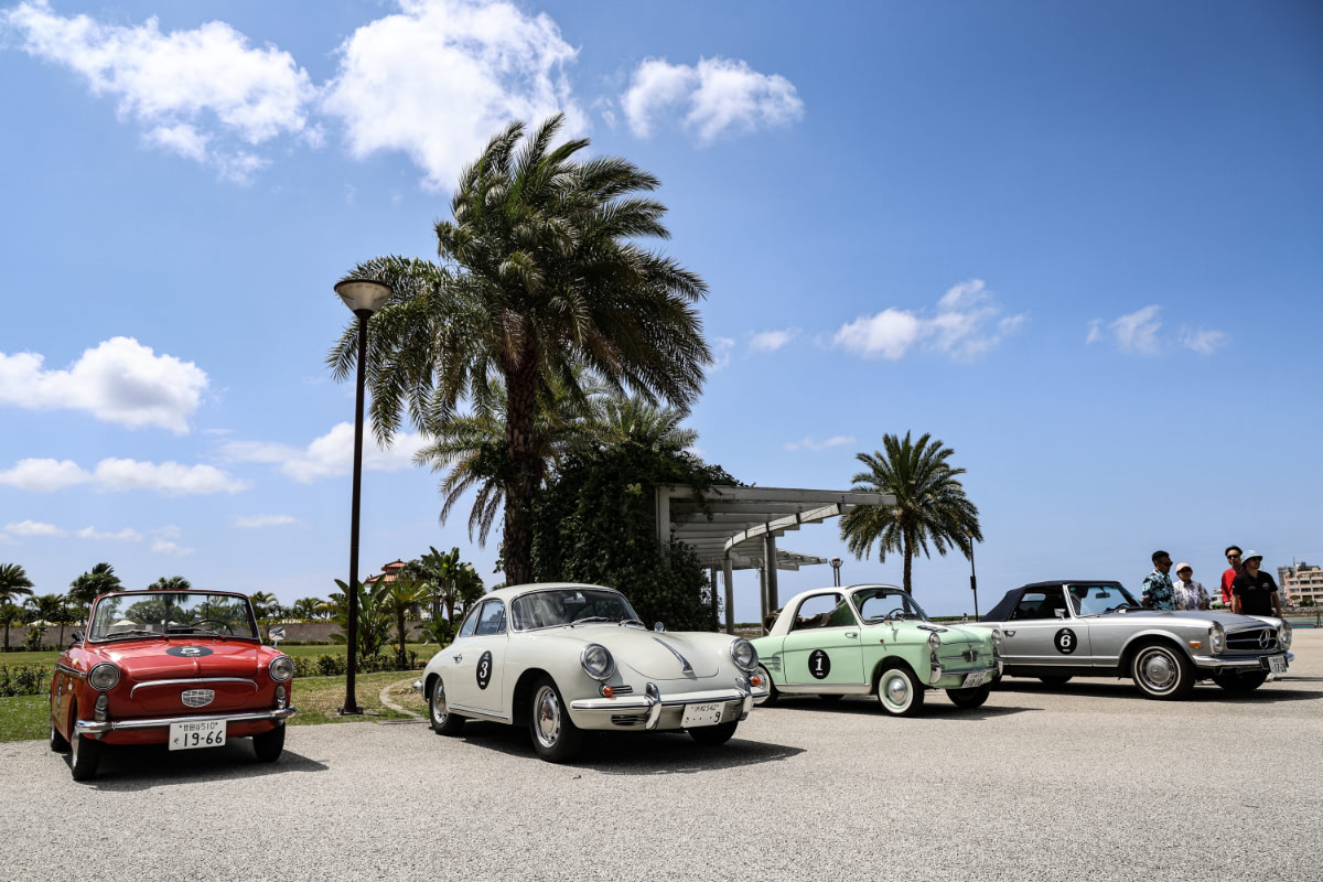 美ら海と大自然が舞台のクラシックカーラリー「GIRO DELL'ISOLA