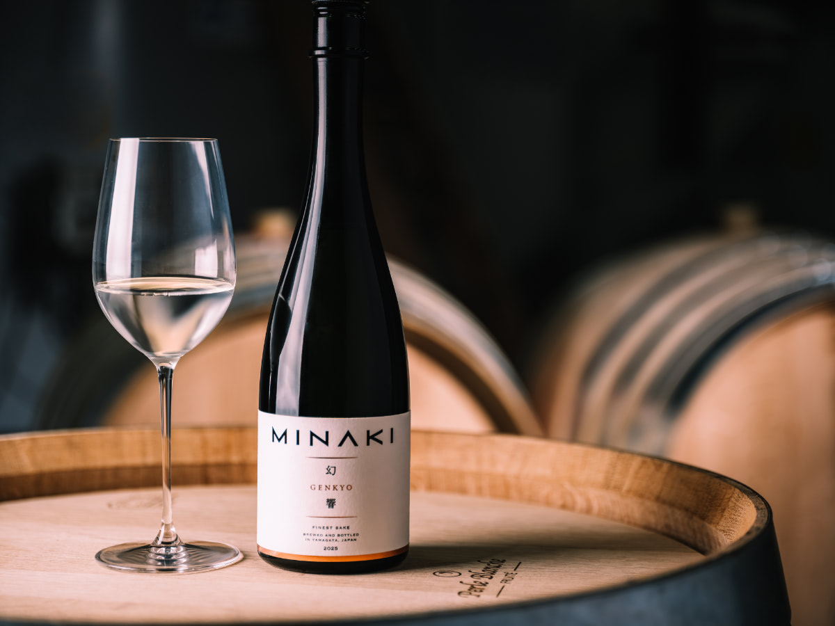 日本酒の新たな熟成表現に挑む限定酒、MINAKIの新作「幻響」 | octane