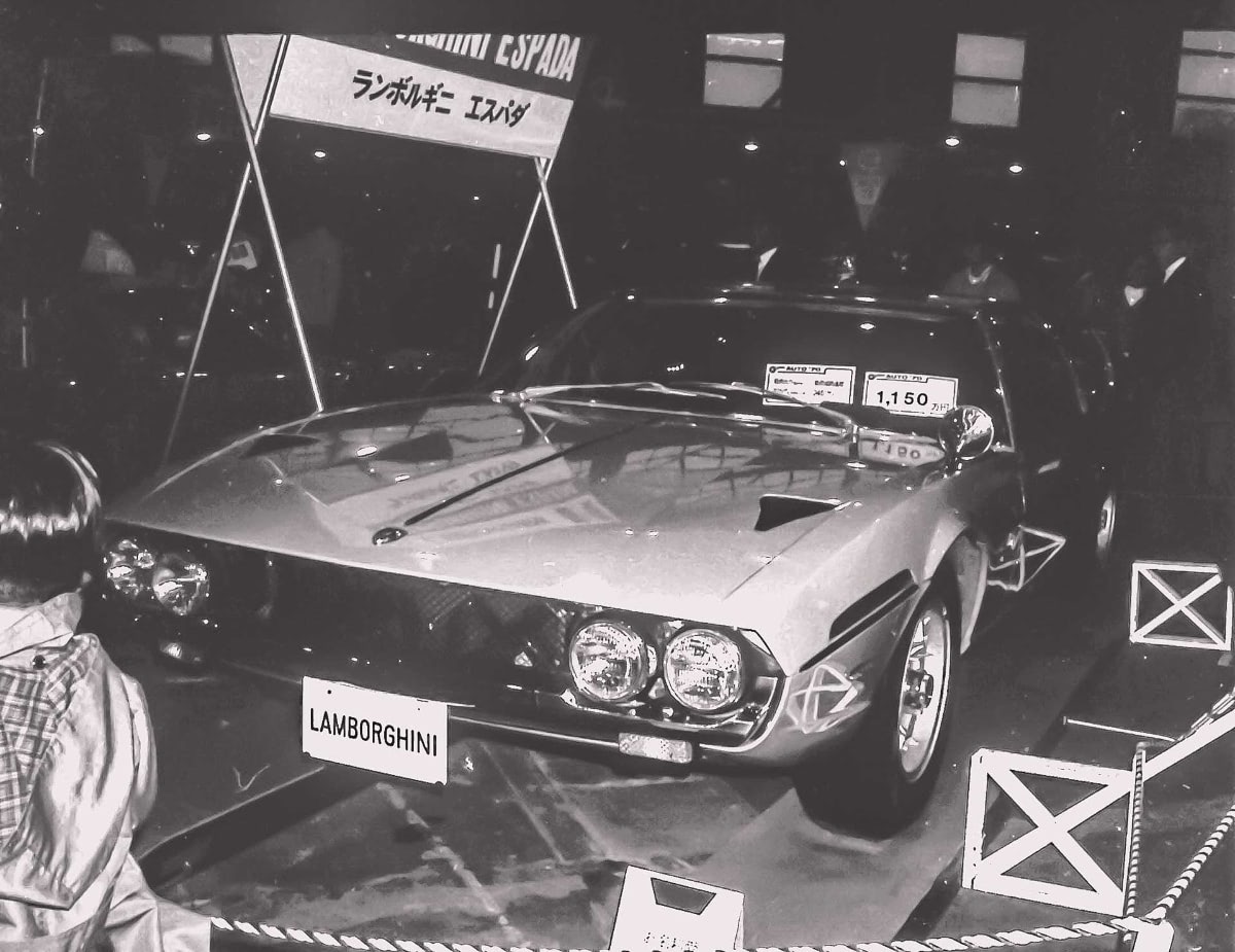 生写真　1970年代　当時物　ランボルギーニ　エスパーダ 生写真 1970年代 当時物 ランボルギーニ エスパーダ 【公式通販】