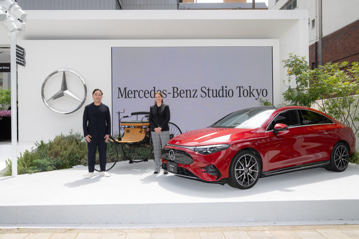 カルチャーの交差点、表参道にメルセデス・ベンツの新ブランド体験拠点
