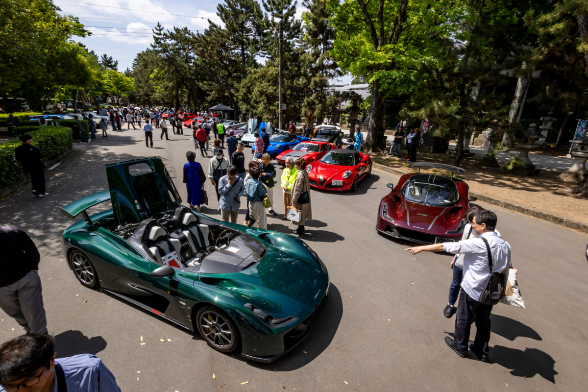 北野天満宮でミウラの還暦を祝う！｜KYOTO スポーツカー＆スーパーカー