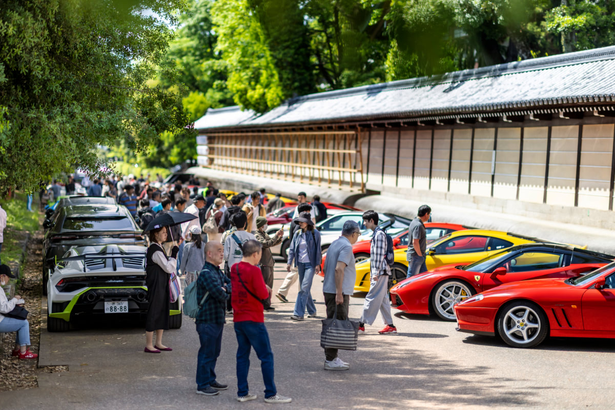 北野天満宮でミウラの還暦を祝う！｜KYOTO スポーツカー＆スーパーカー
