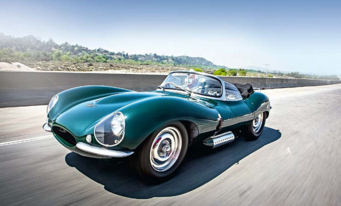 マックイーンのXKSSをジェイ・レノがドライブ！ | octane.jp | 美しい