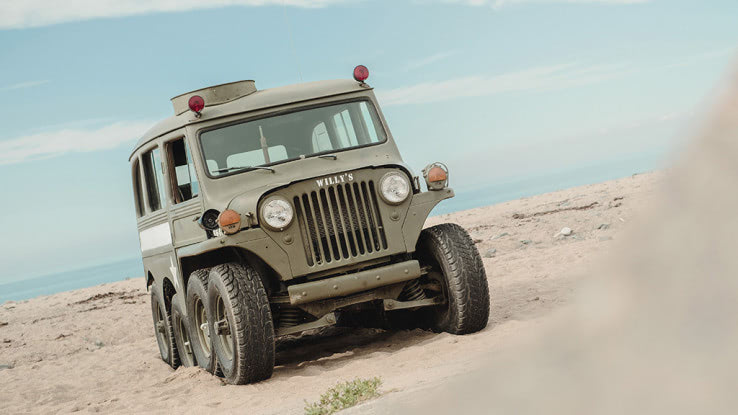ムカデ」と名付けられた8輪車｜奇想天外な操作が求められるファニー 