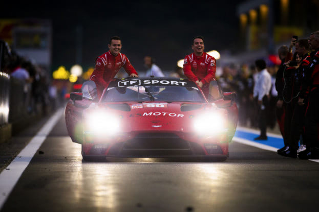 Spark アストンマーティン　ヴァンテージＧＴＥ　LM２０１７　クラス優勝 アストンマーティン・レーシングの快挙！ヴァンテージ GTEがクラスで