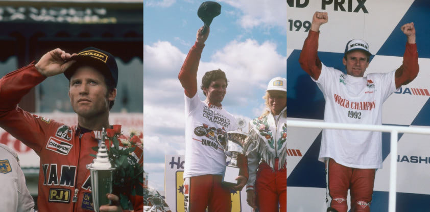 キング・ケニー」「ステディ・エディ」「ミスター100%」 WGPレジェンド