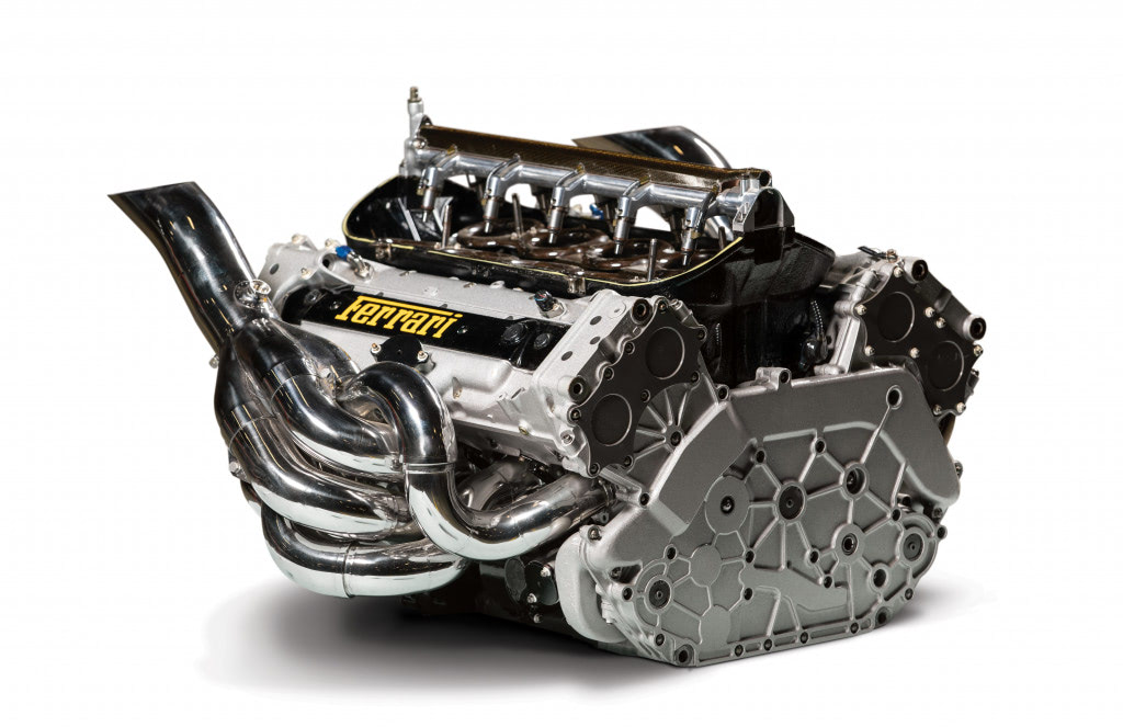 Ferrari 250GTOENGINE純銅製 エンジンパーツディスプレイボード