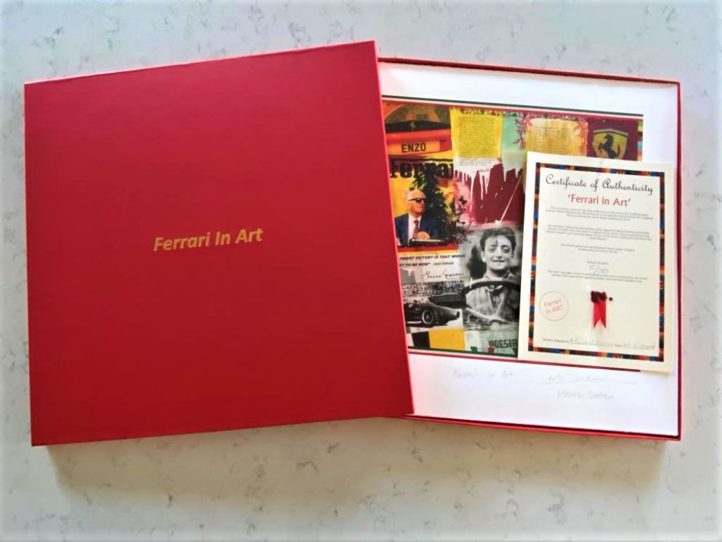 フェラーリファンには堪らない逸品│70年を写真で辿る「Ferrari in ART