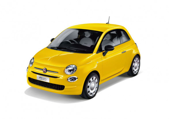 ミモザの花をイメージしたポップなフィアット・チンクエチェントが登場