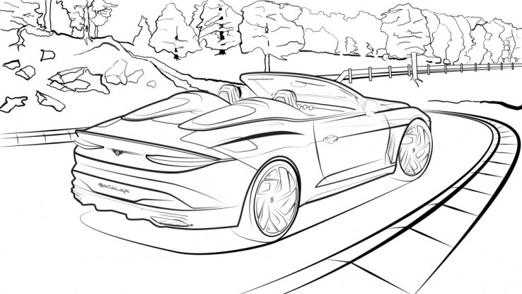 ベントレーがバカラルの塗り絵コンペティションを開催 本国デザインチームが審査 Octane Jp Fuelling The Passion 車に情熱を