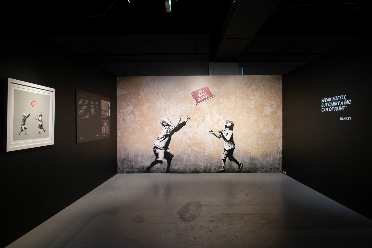 バンクシー展 GMOデジタル美術館 東京・渋谷