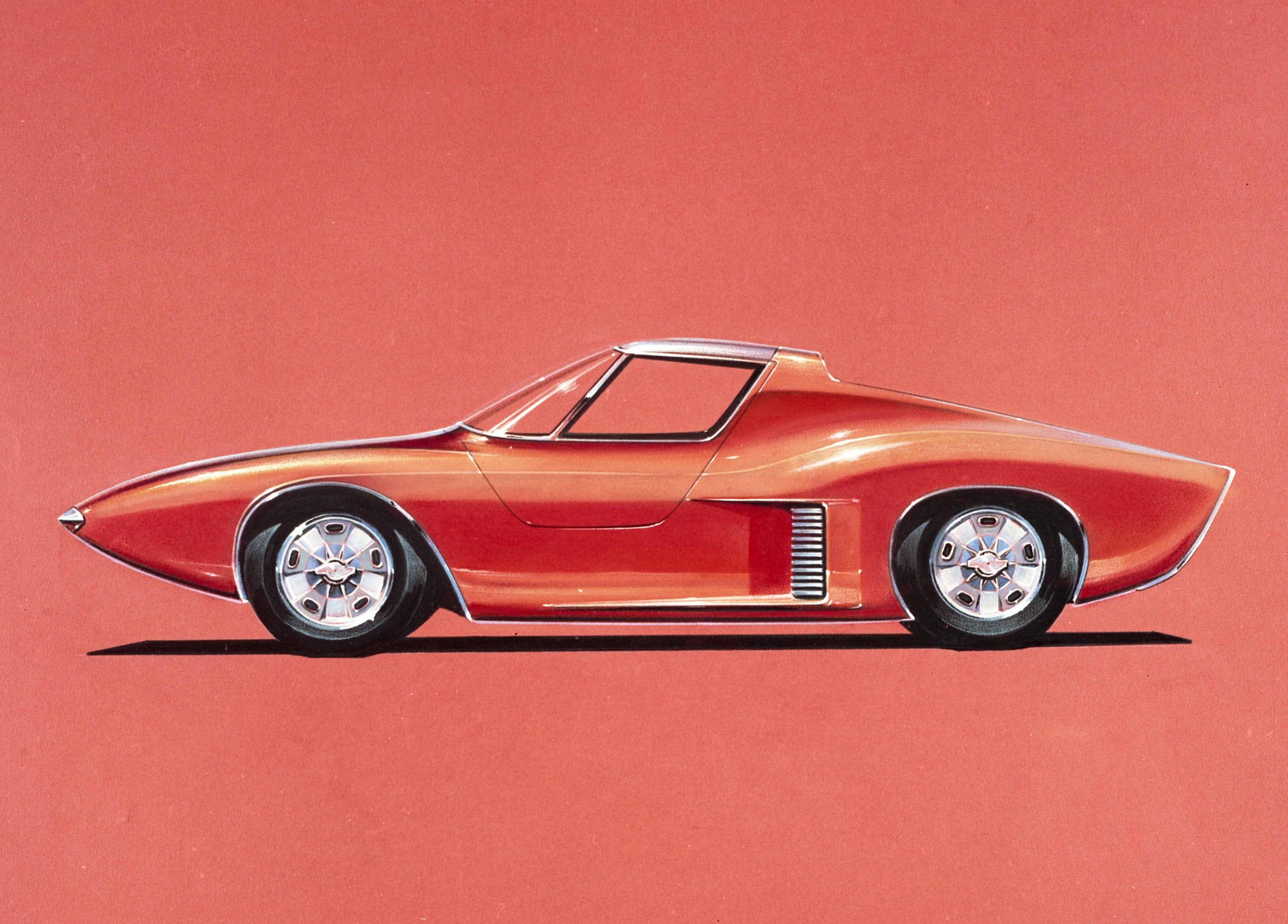 かつてのGT40の姿！フォードが57年前のスケッチを4枚発見し公開へ