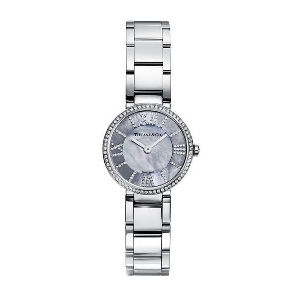ティファニー グレーアトラスウォッチ TIFFANY&CO ティファニー アトラス 9N0278324 ステンレス 女性用