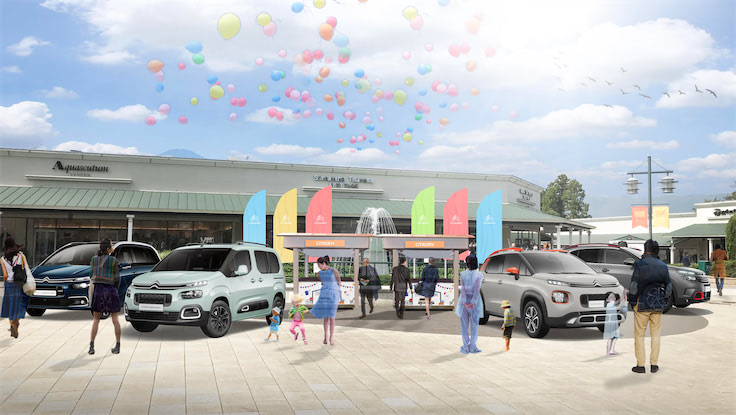 御殿場プレミアム アウトレットにてポップアップイベント Citroen Marche 開催 Octane Jp Fuelling The Passion 車に情熱を