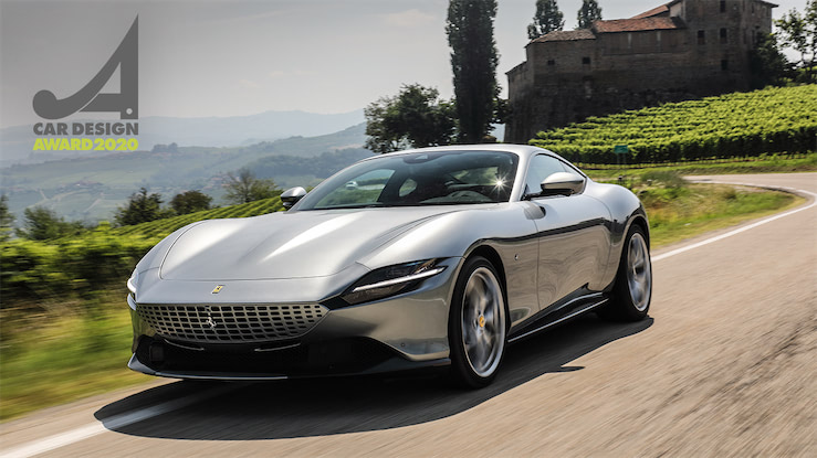 フェラーリ・ローマの2020年カー・デザイン・アワードを受賞 | octane