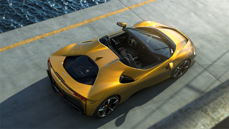 フェラーリ スペチアーレ SF90 XXスパイダー 純正 カーボンキー Ferrari フェラーリ純正SF90XX Stradaleカーボンベゼル