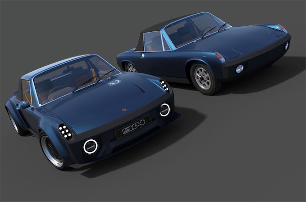 誰でも運転できるためにクラシックカーを再創造」現代版のポルシェ914