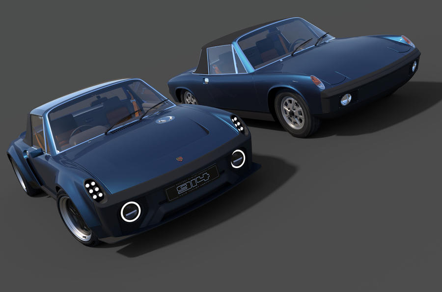 PORSCHE914 ポルシェ914Targa Roadster 設計図