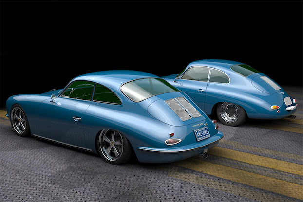 ポルシェ356と911をブレンド！ワイルドになったクラシック・ポルシェ