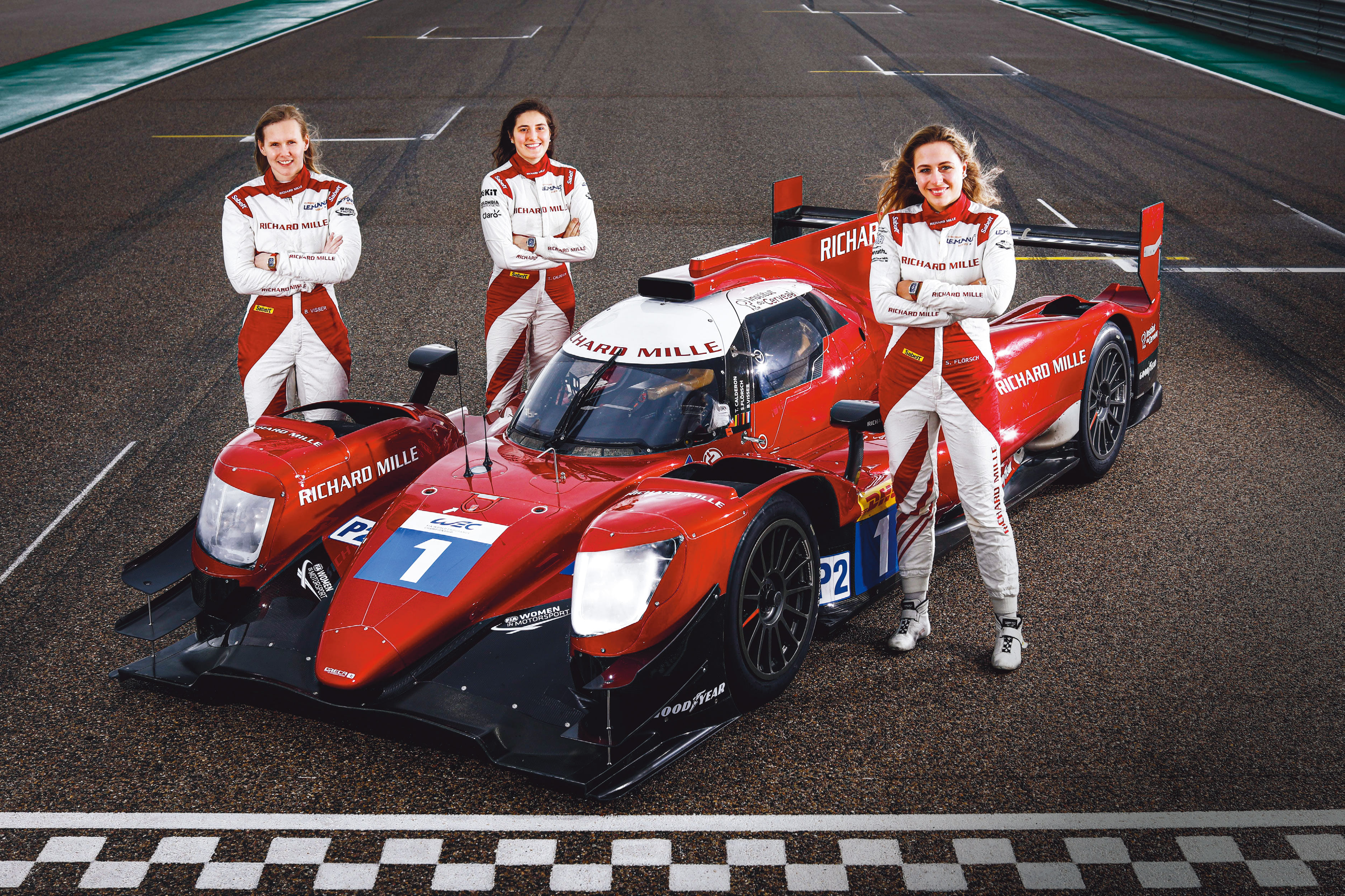 女性トリオがFIA世界耐久選手権に挑む│リシャール・ミル レーシング