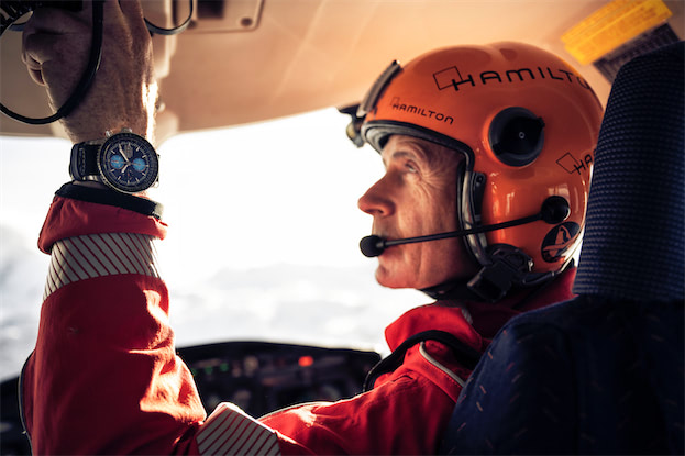 山岳救助隊「エアーツェルマット」を讃えたハミルトンの新作モデル