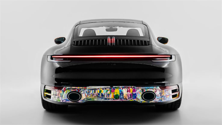 ポルシェ911を「動くキャンバス」に！｜ネルソン・マカモの世界に1台の