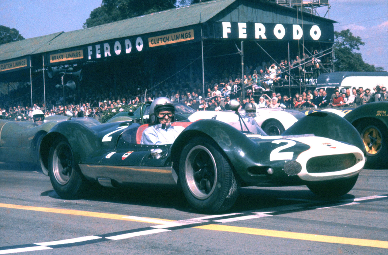 57年ぶりにイギリスに里帰りを果たした、旧ブルース・マクラーレン号