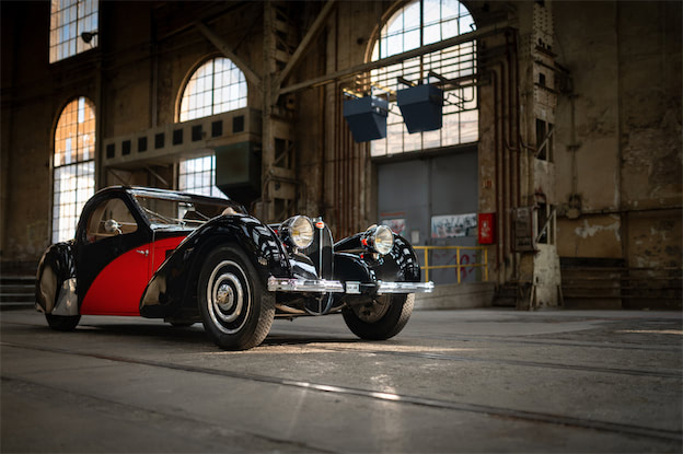 もはやフルオリジナルか否かは相場に関係ない、ブガッティタイプ57S