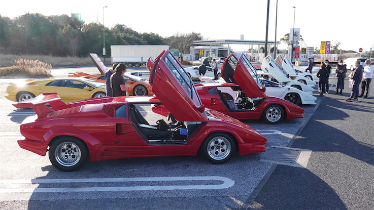 60周年を祝う、クラシックランボルギーニの鈴鹿への旅｜俺たちの「Road