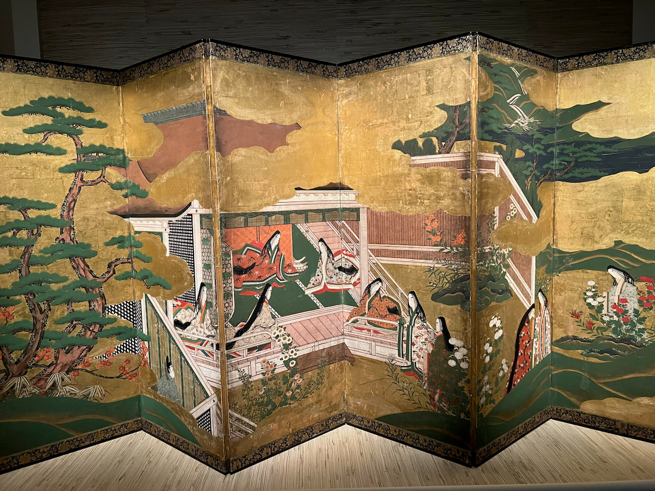 コレクション 名匠山口伊太郎の源氏物語絵巻トートバッグ新品 パリギメ